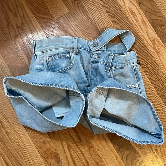 AGolde Broken Waistband Shorts Size 29 NWT - Picture 16 of 16